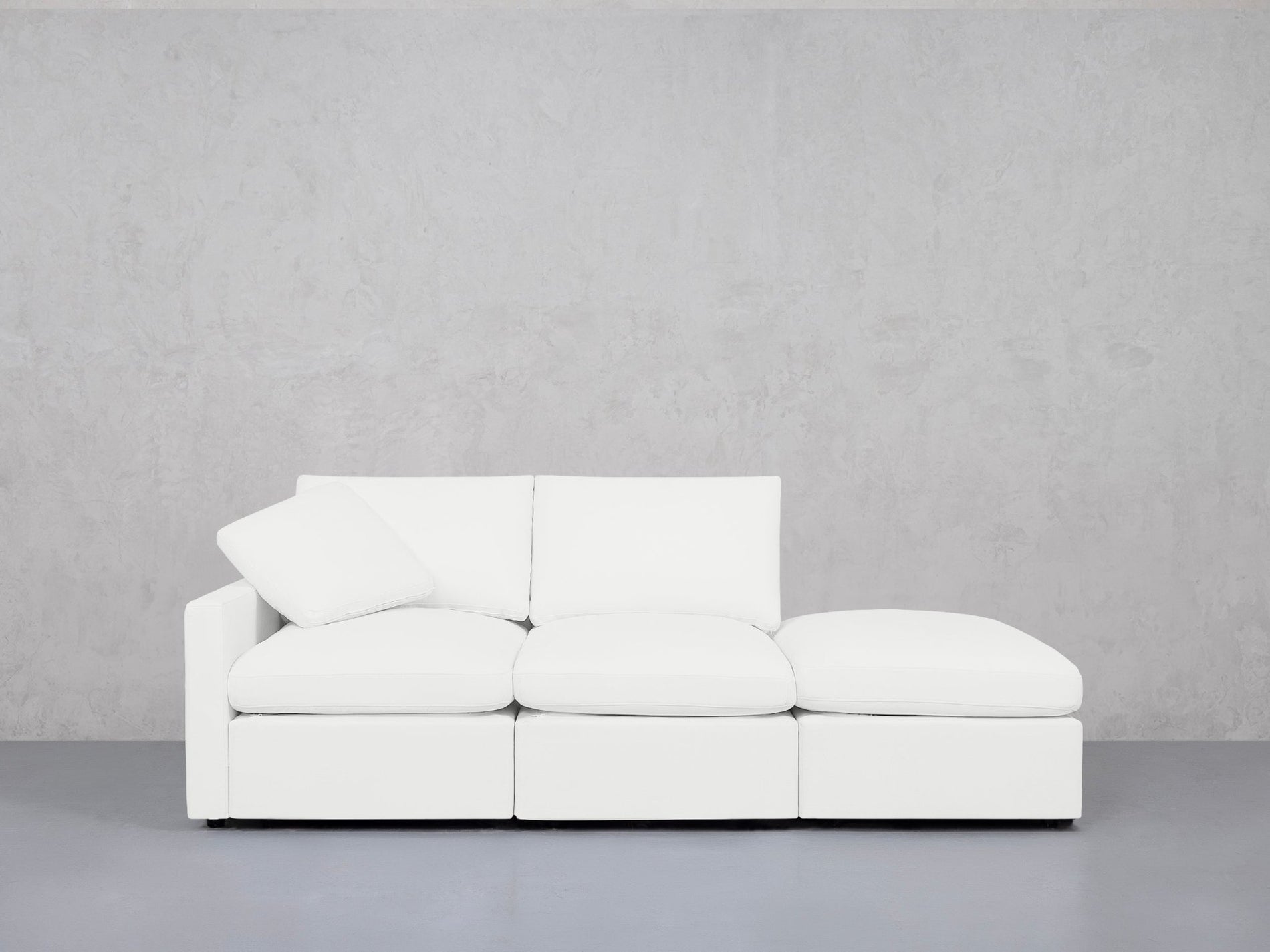 3-Seat Modular Lounger Sofa (Thin Arm) - 7th Avenue