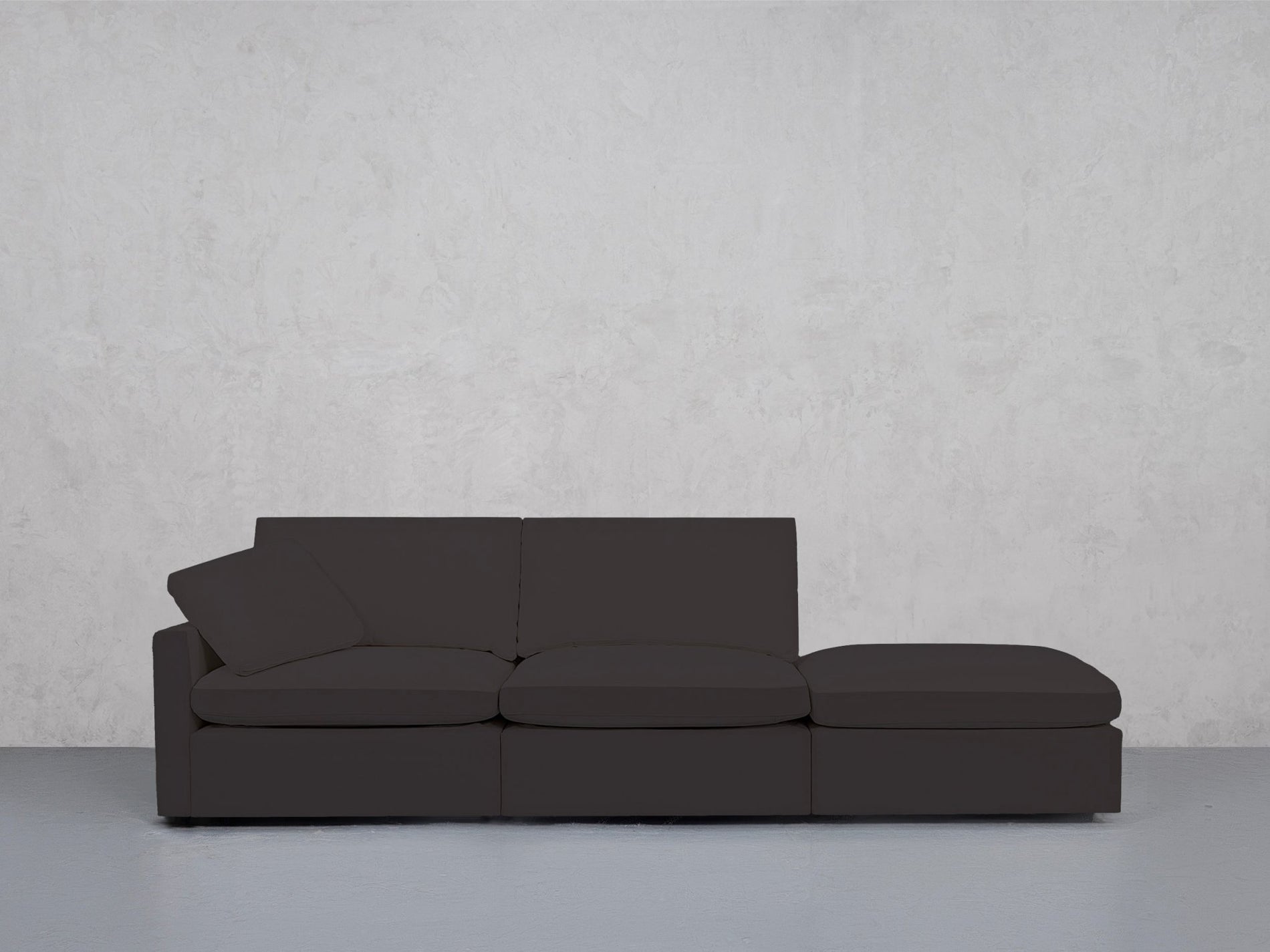 3-Seat Modular Lounger Sofa (Thin Arm) - 7th Avenue