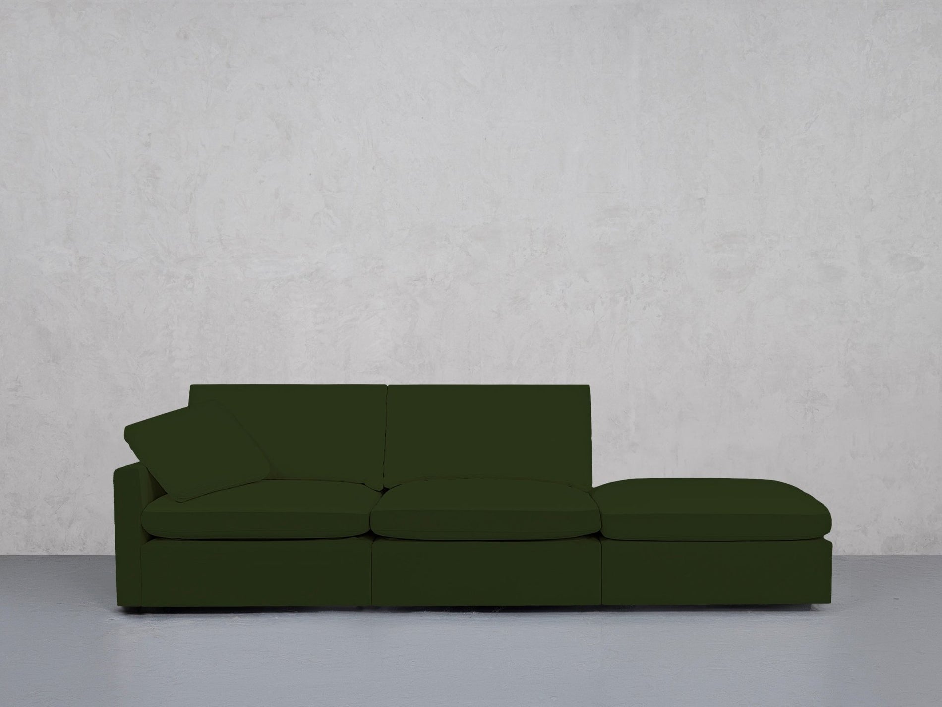 3-Seat Modular Lounger Sofa (Thin Arm) - 7th Avenue