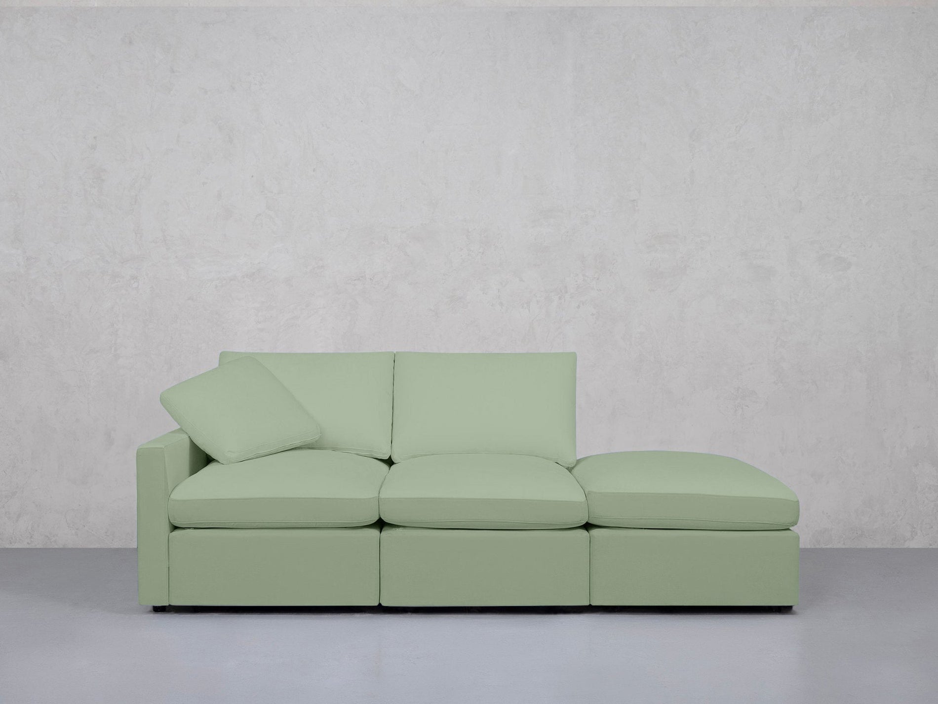 3-Seat Modular Lounger Sofa (Thin Arm) - 7th Avenue