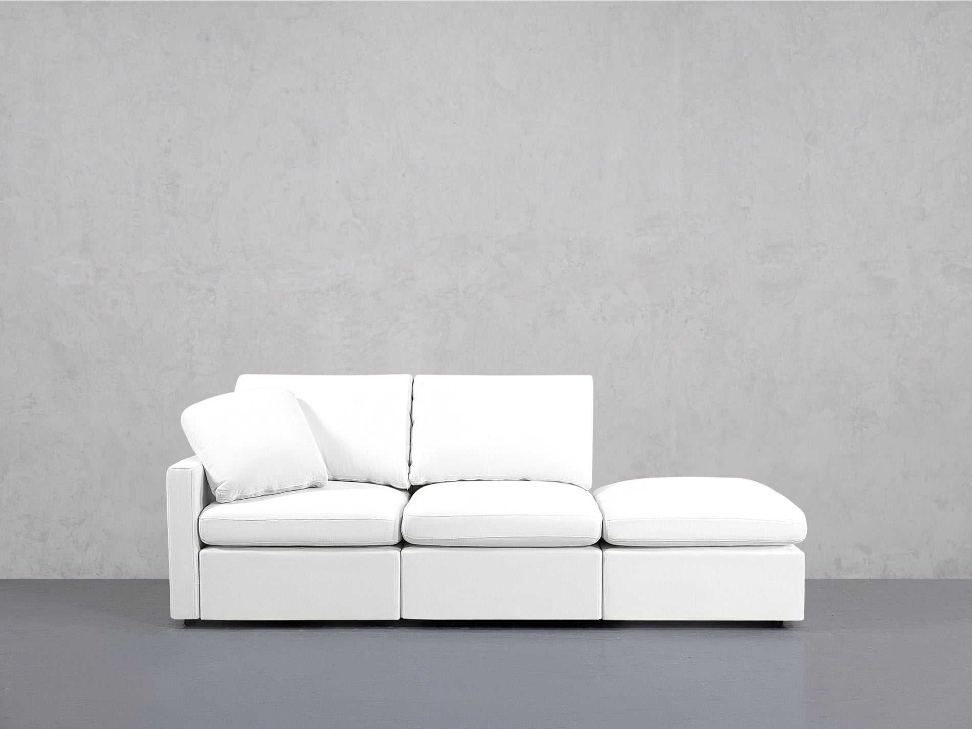 3-Seat Modular Lounger Sofa (Thin Arm) - 7th Avenue