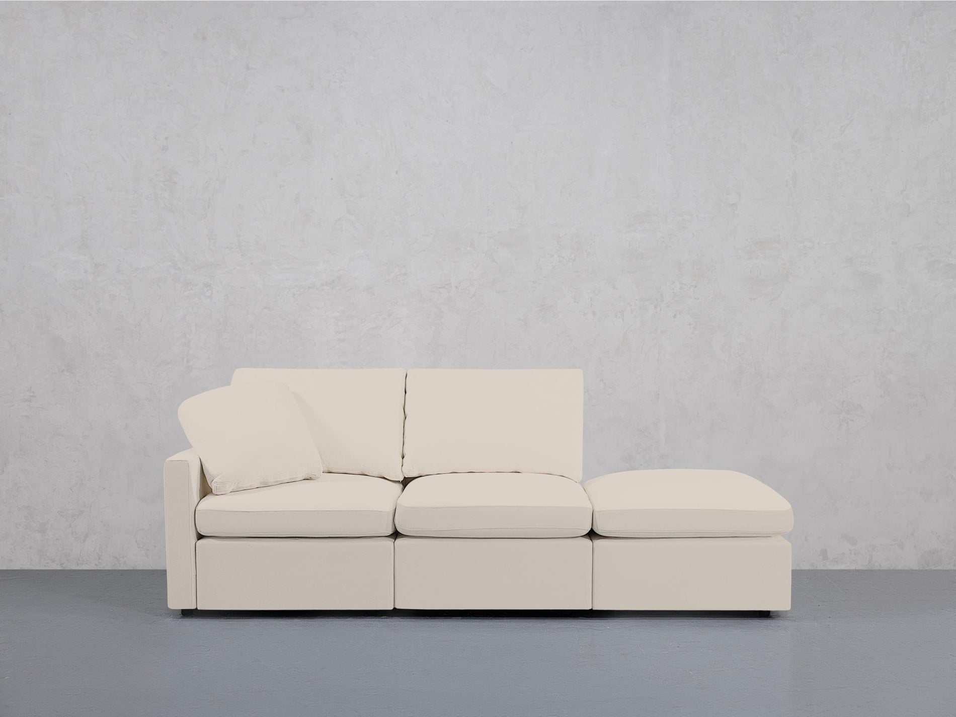 3-Seat Modular Lounger Sofa (Thin Arm) - 7th Avenue