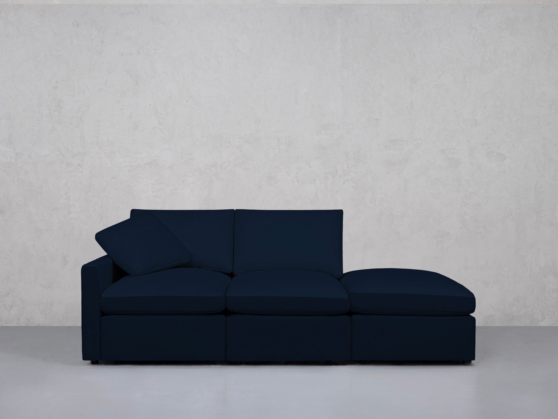 3-Seat Modular Lounger Sofa (Thin Arm) - 7th Avenue
