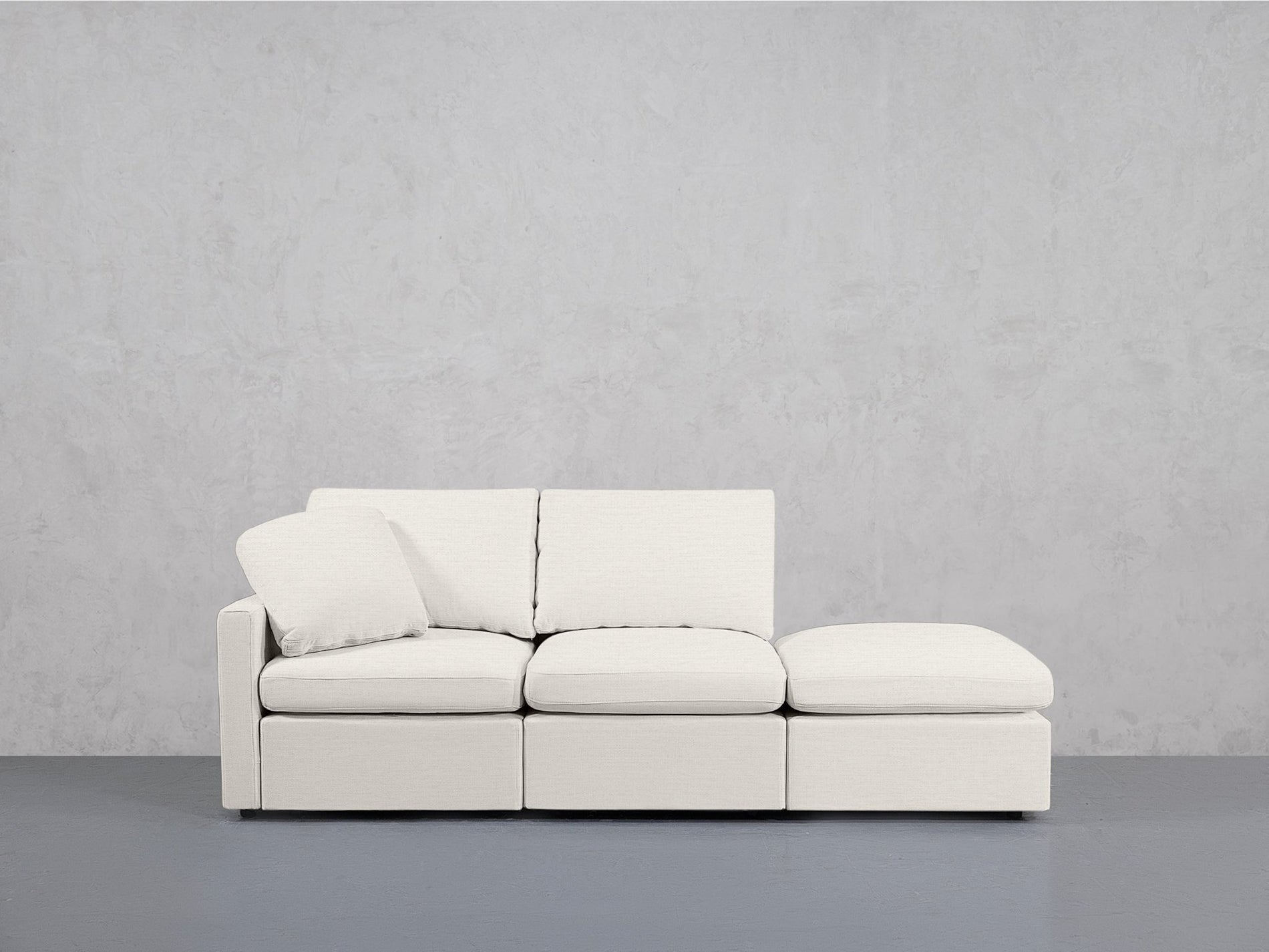 3-Seat Modular Lounger Sofa (Thin Arm) - 7th Avenue