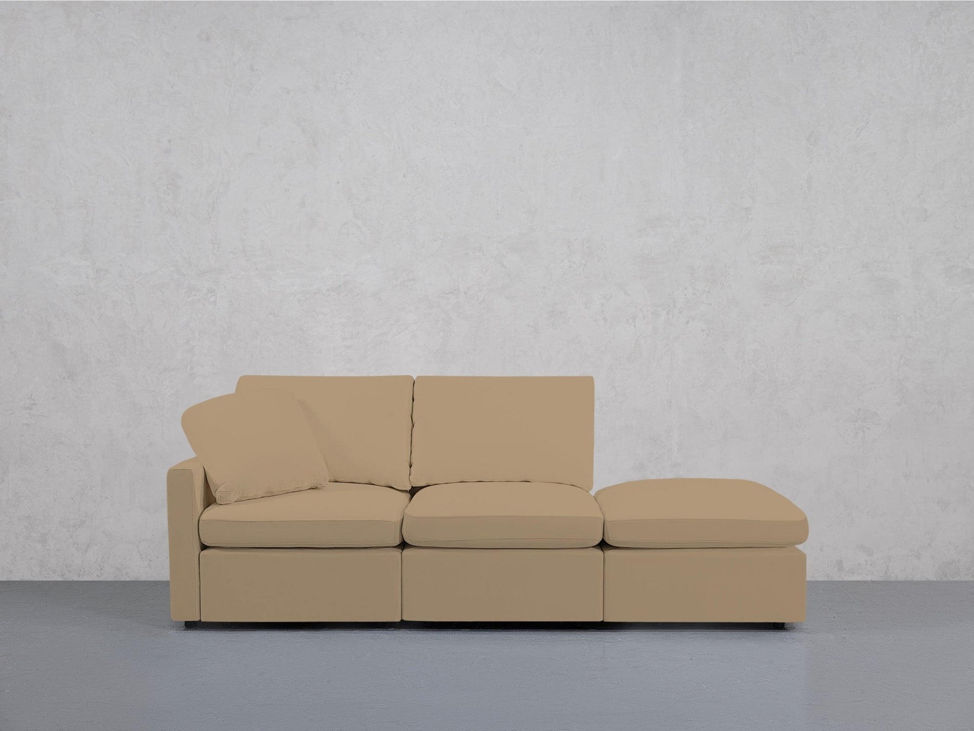 3-Seat Modular Lounger Sofa (Thin Arm) - 7th Avenue