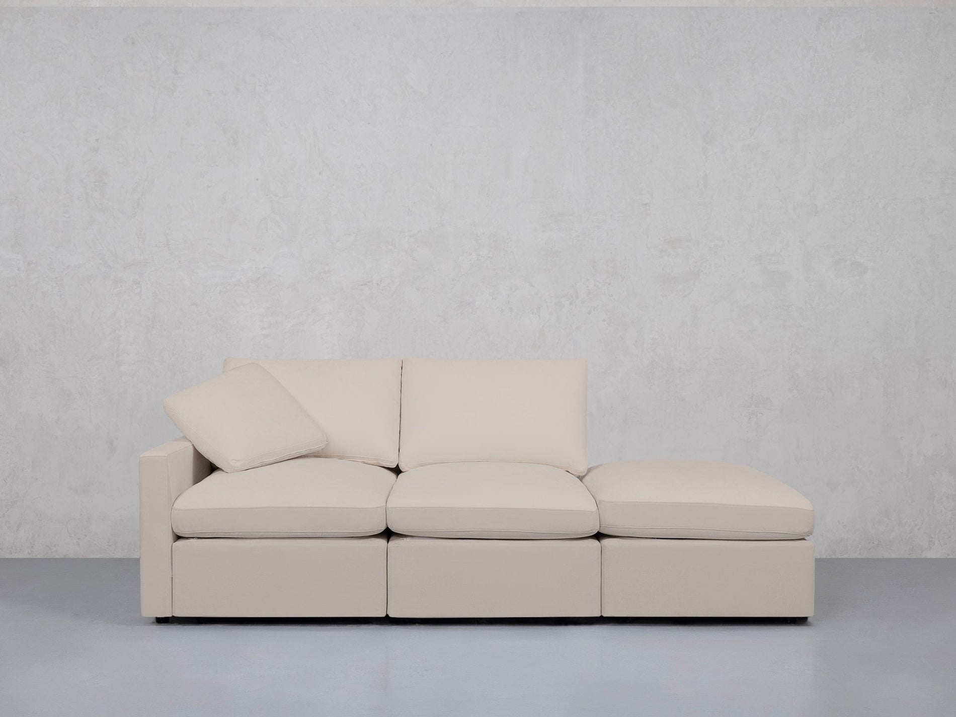 3-Seat Modular Lounger Sofa (Thin Arm) - 7th Avenue