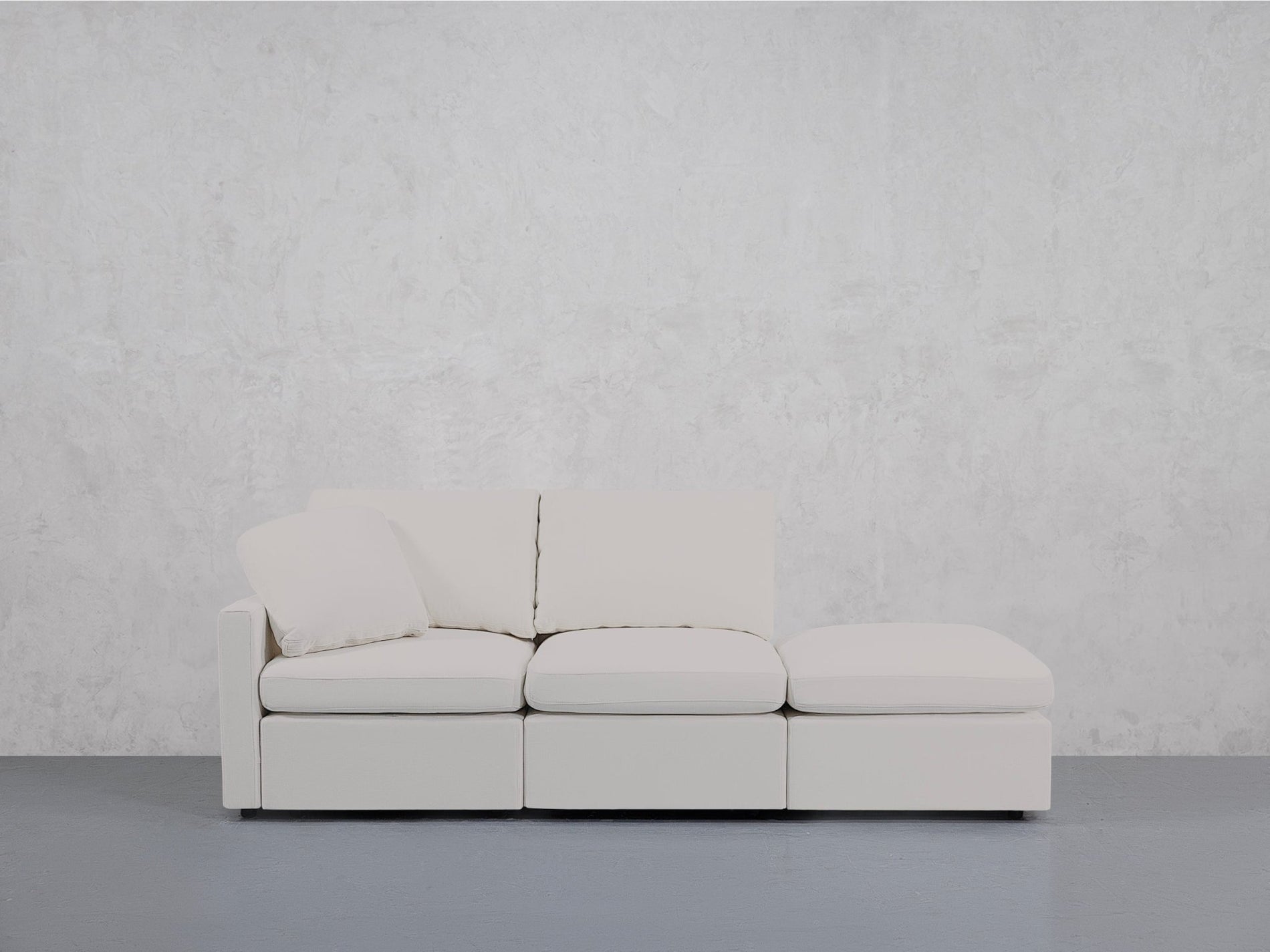 3-Seat Modular Lounger Sofa (Thin Arm) - 7th Avenue