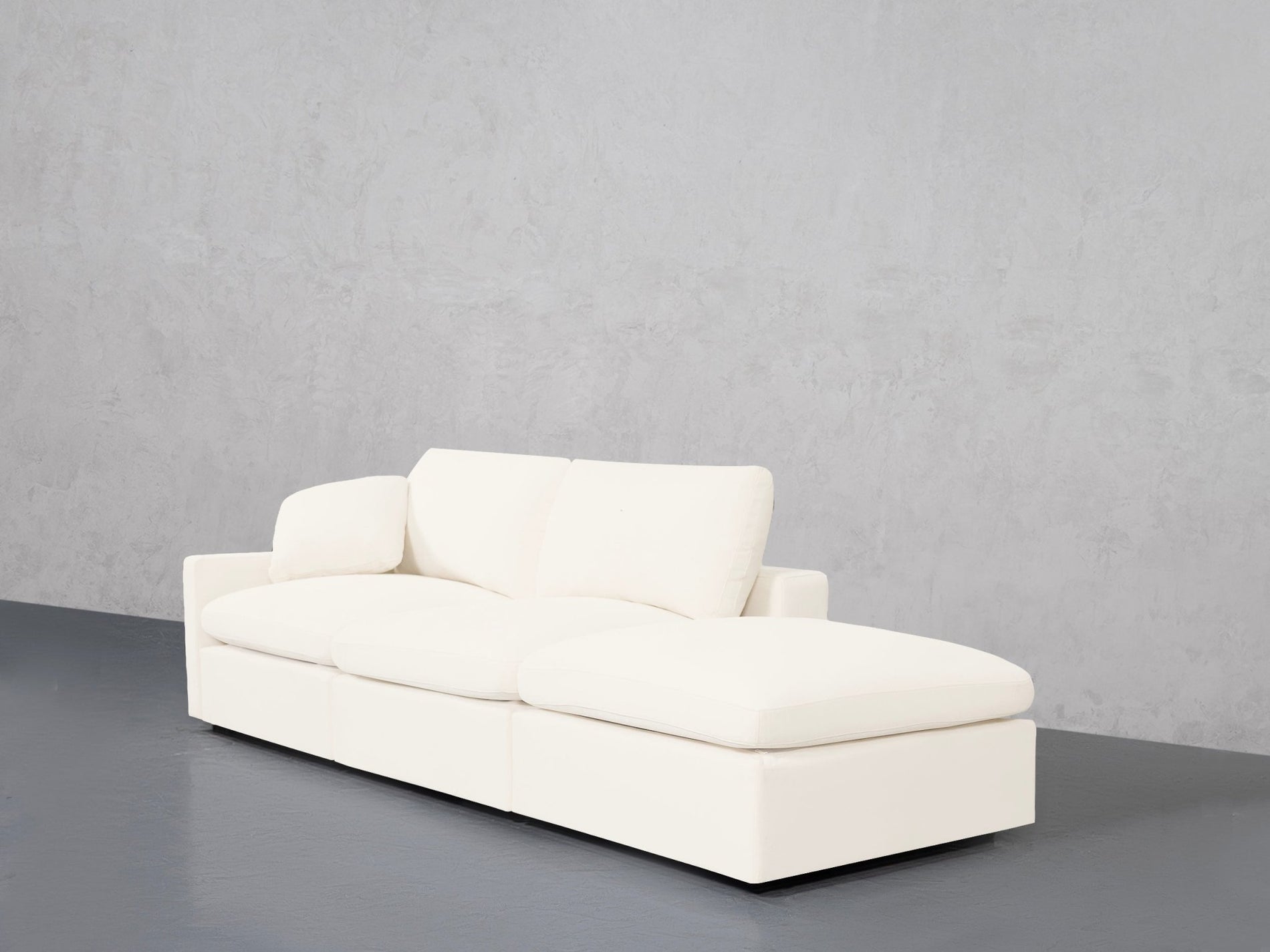 3-Seat Modular Lounger Sofa (Thin Arm) - 7th Avenue