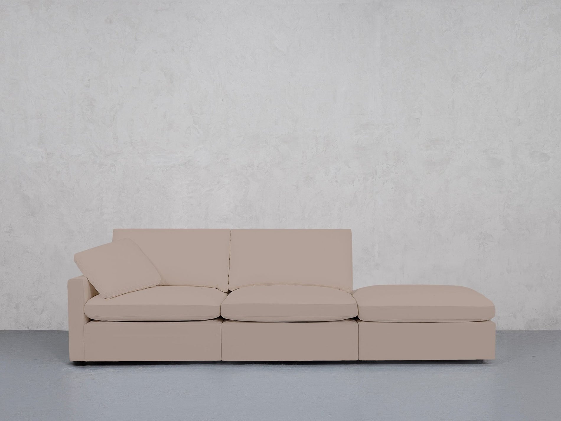 3-Seat Modular Lounger Sofa (Thin Arm) - 7th Avenue
