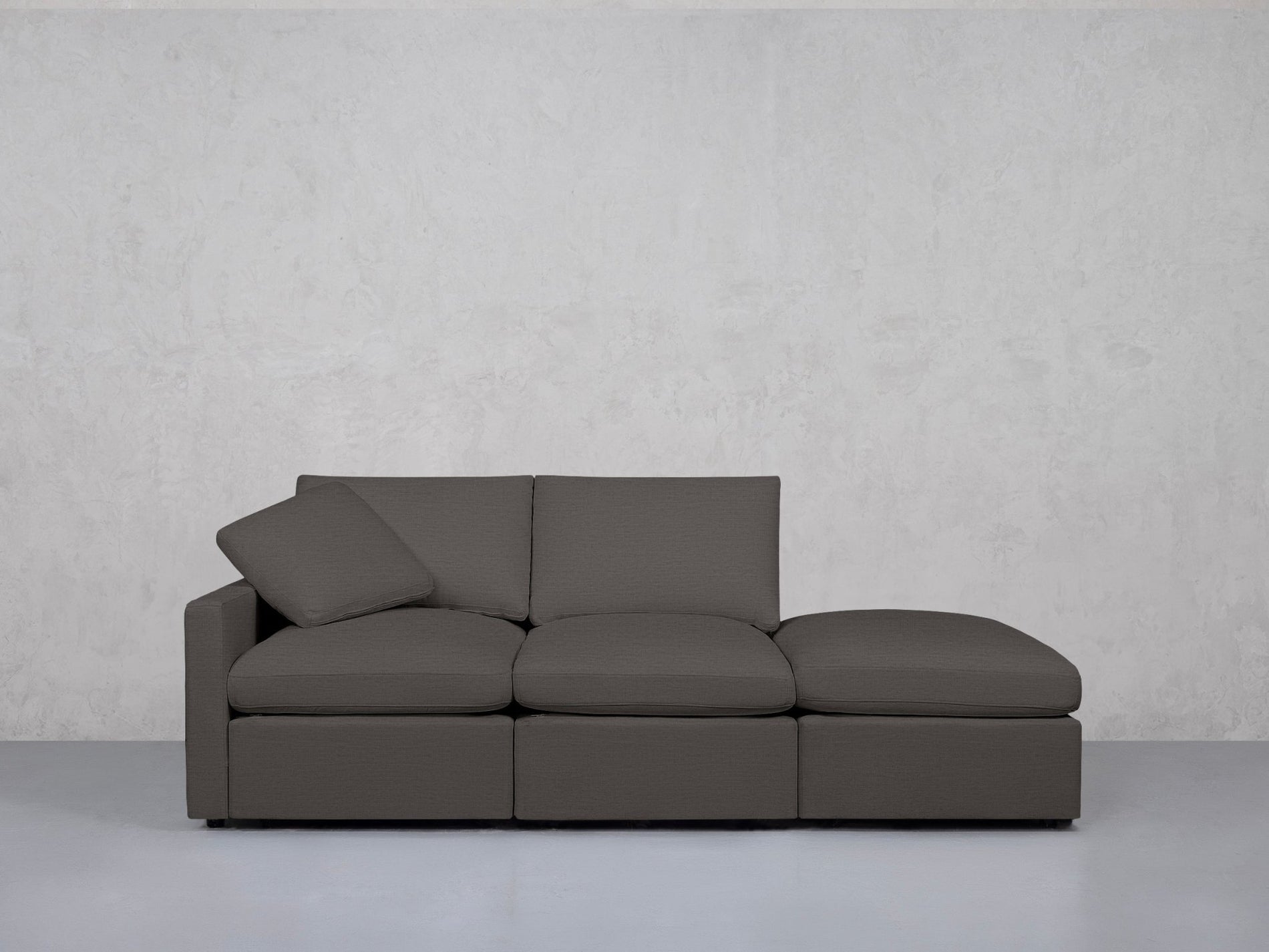 3-Seat Modular Lounger Sofa (Thin Arm) - 7th Avenue
