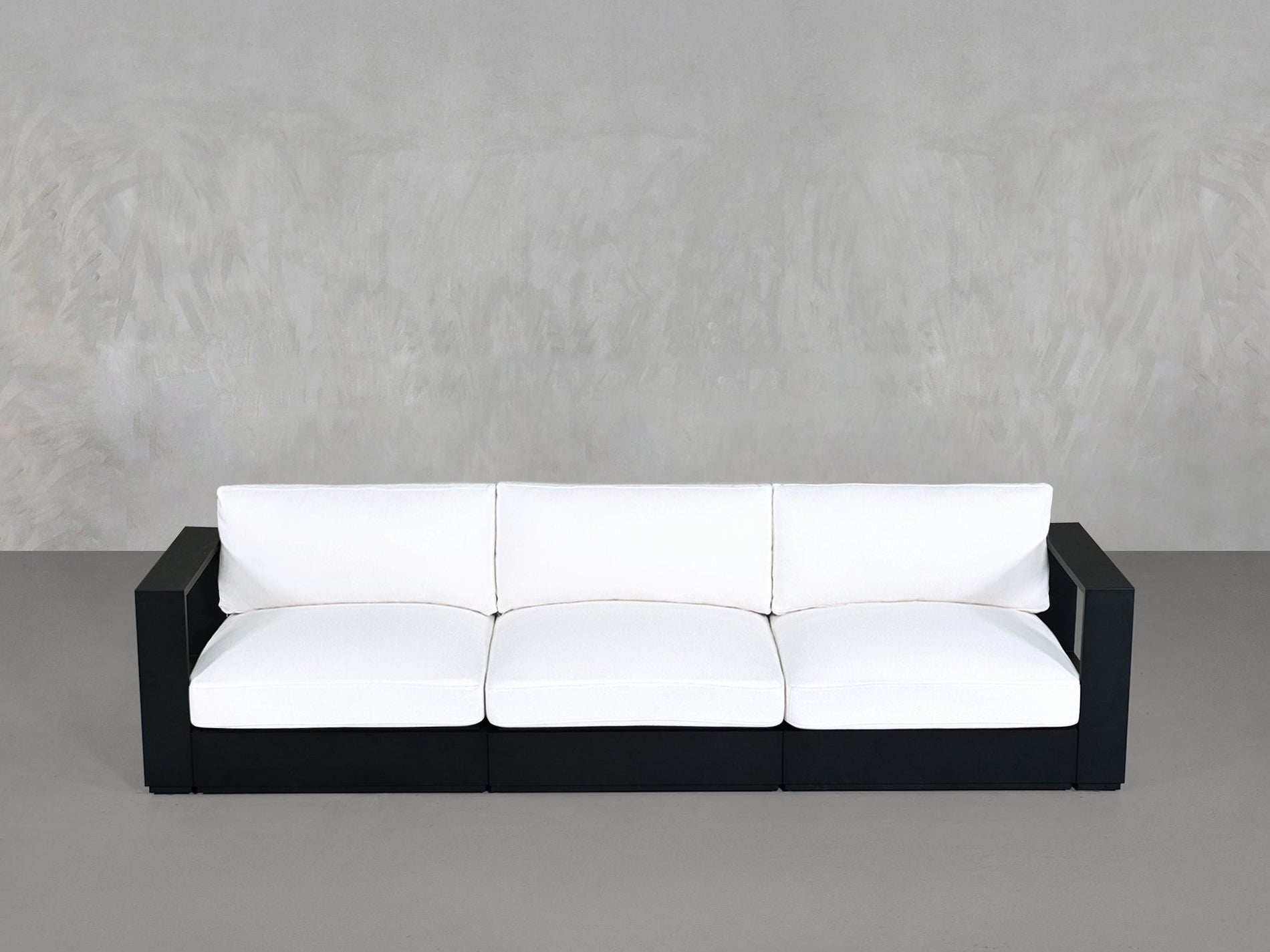 3 - Seat Modular Sofa Aluminum Outdoor - 7th Avenue