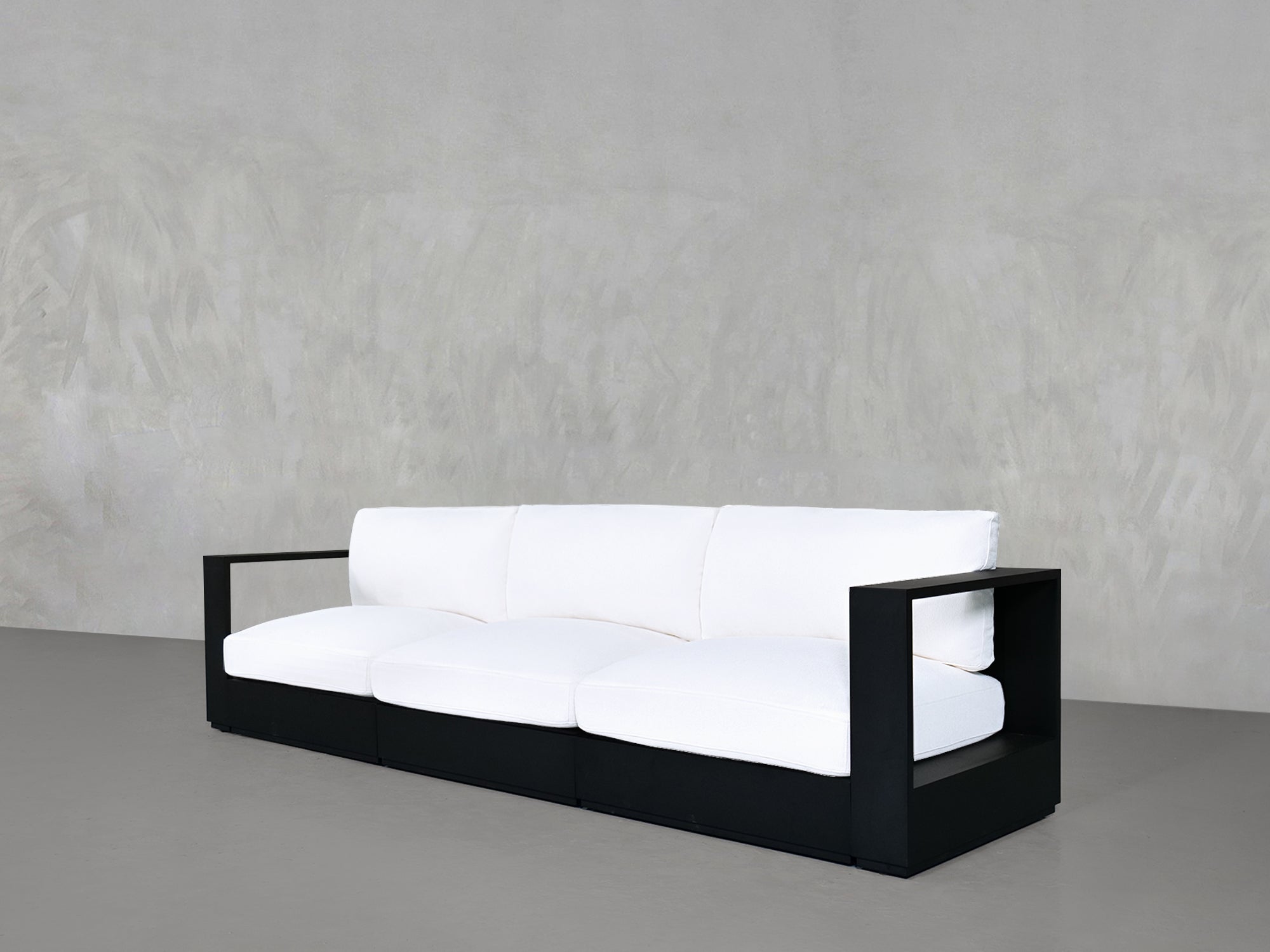 3 - Seat Modular Sofa Aluminum Outdoor - 7th Avenue