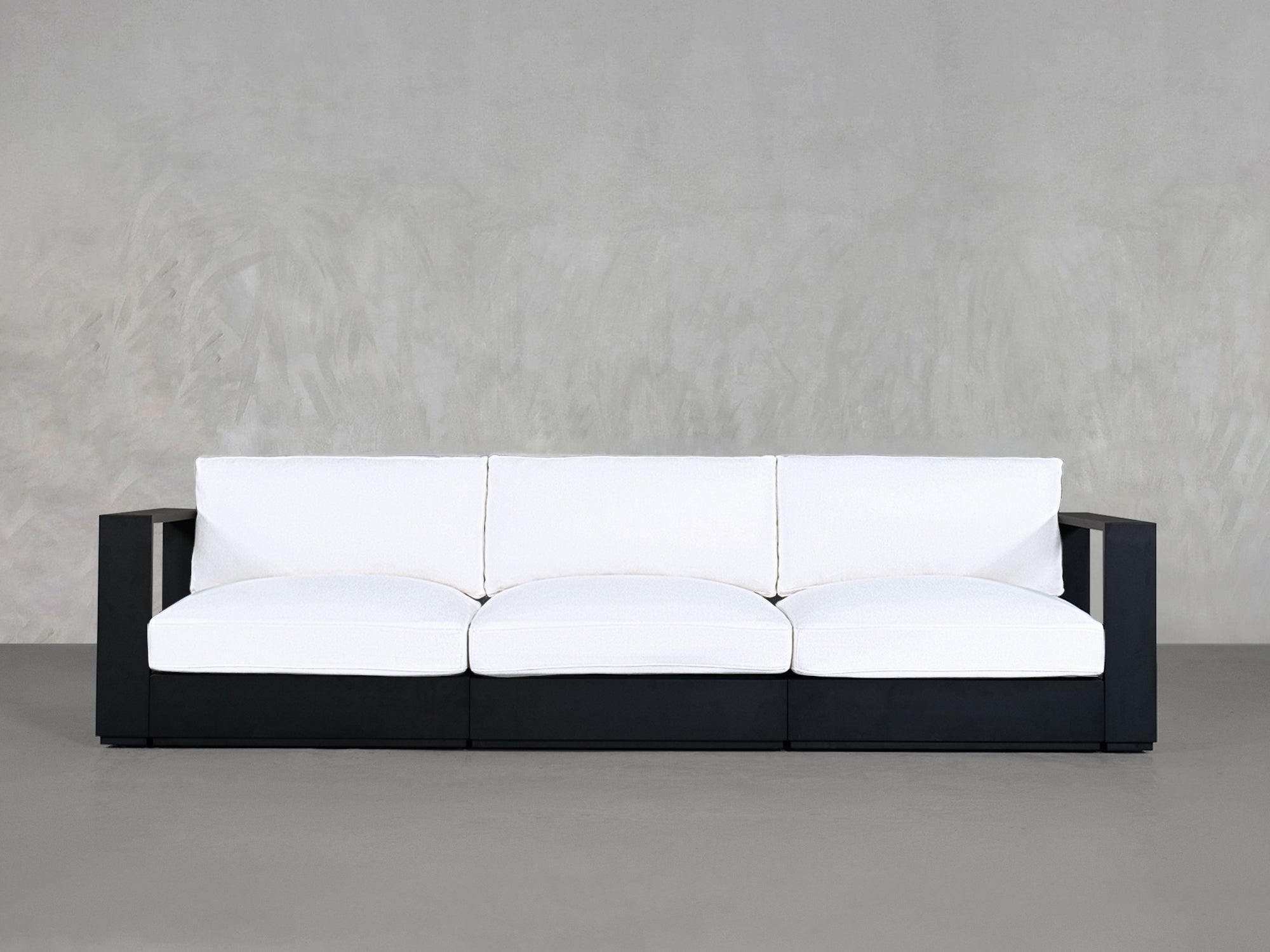 3 - Seat Modular Sofa Aluminum Outdoor - 7th Avenue
