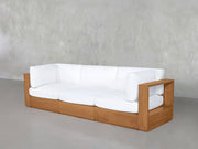 3-Seat Modular Sofa Teak Outdoor - 7th Avenue