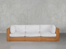 3-Seat Modular Sofa Teak Outdoor - 7th Avenue