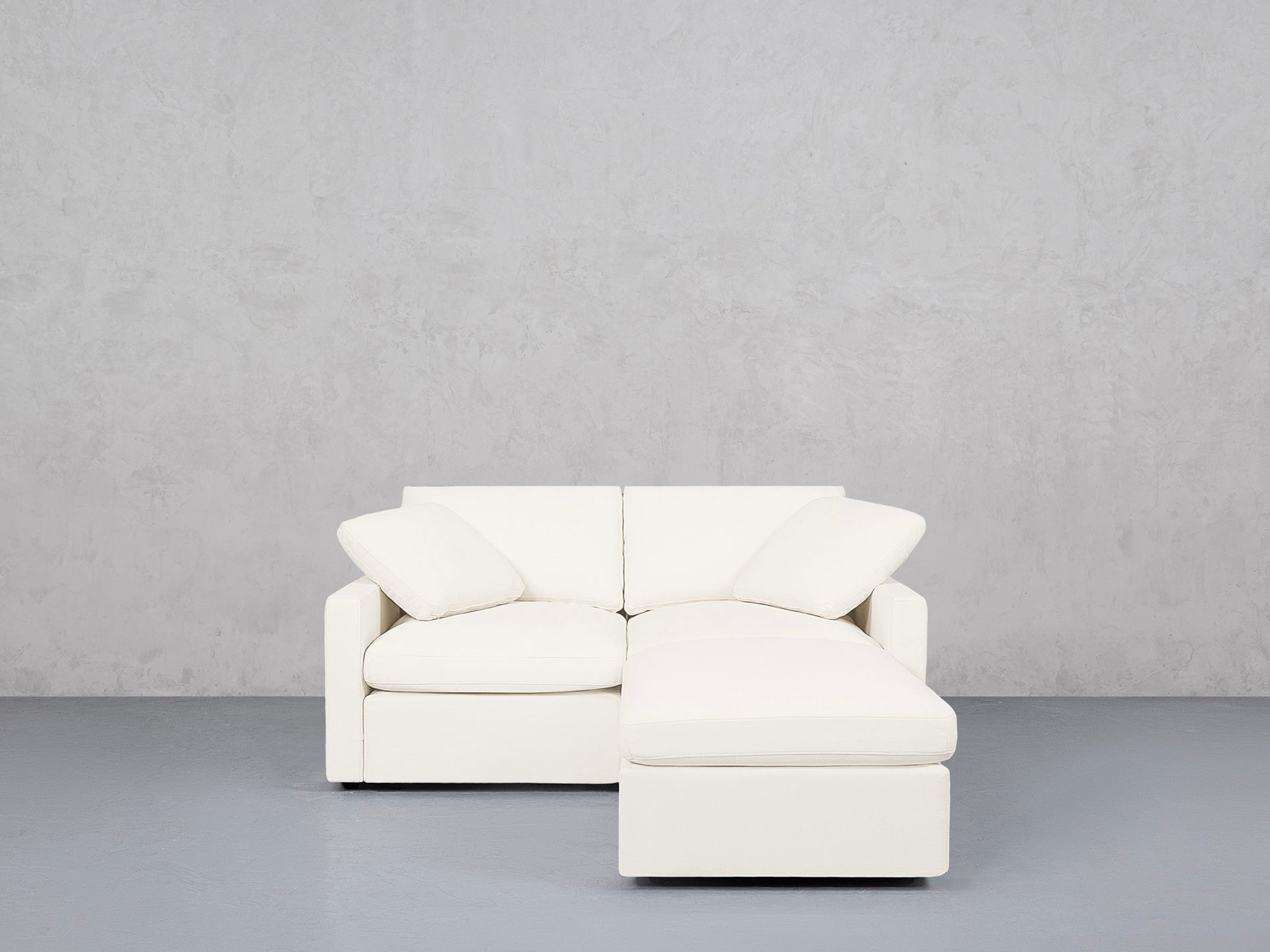 3-Seat Modular Chaise Sectional (Thin Arms)