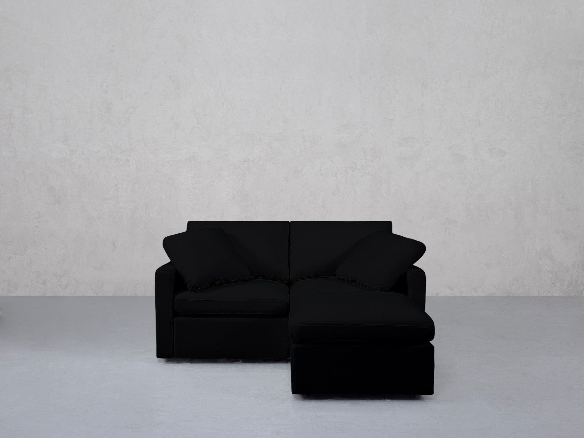 3-Seat Modular Chaise Sectional (Thin Arms)