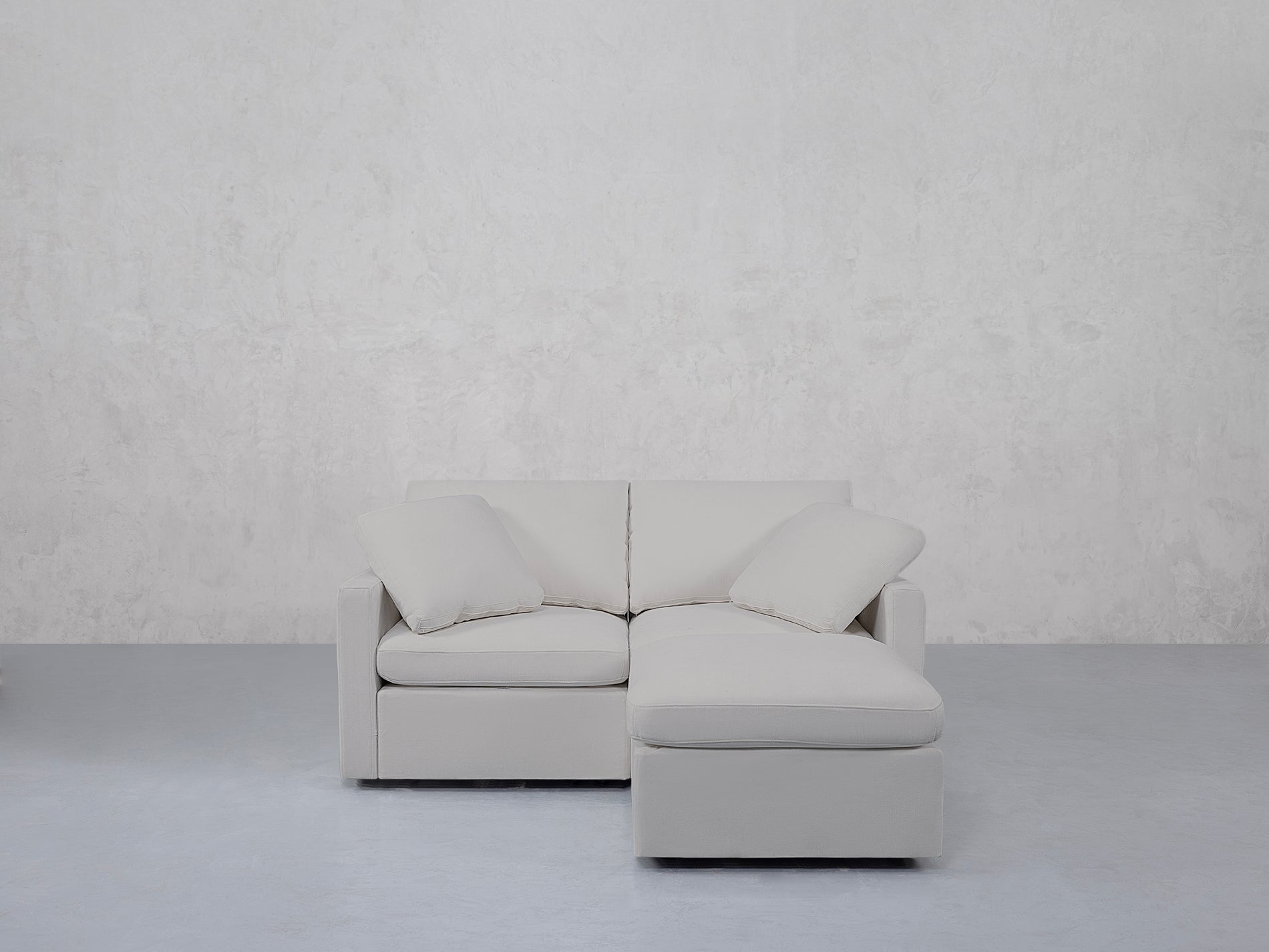 3-Seat Modular Chaise Sectional (Thin Arms)