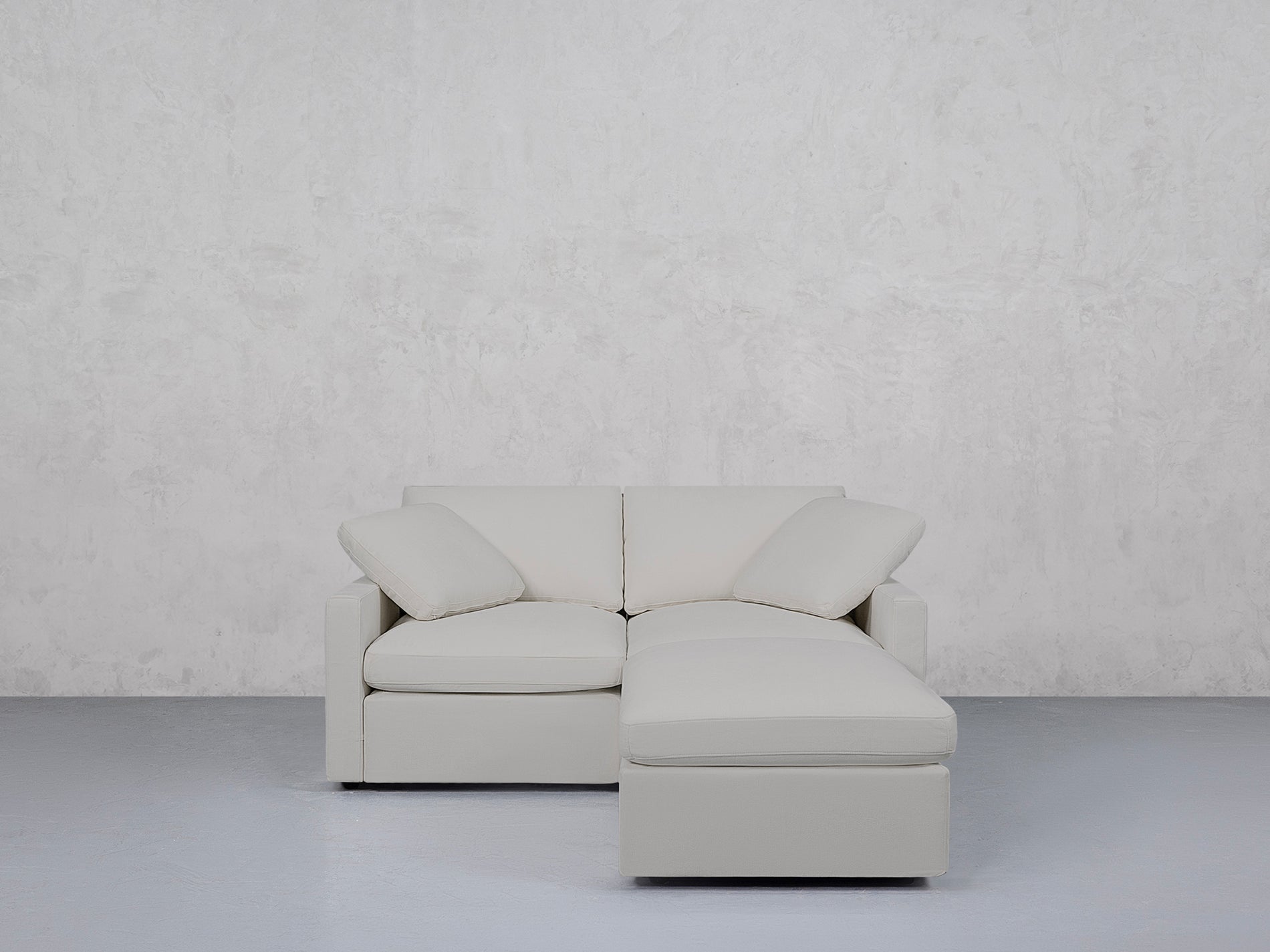 3-Seat Modular Chaise Sectional (Thin Arms)