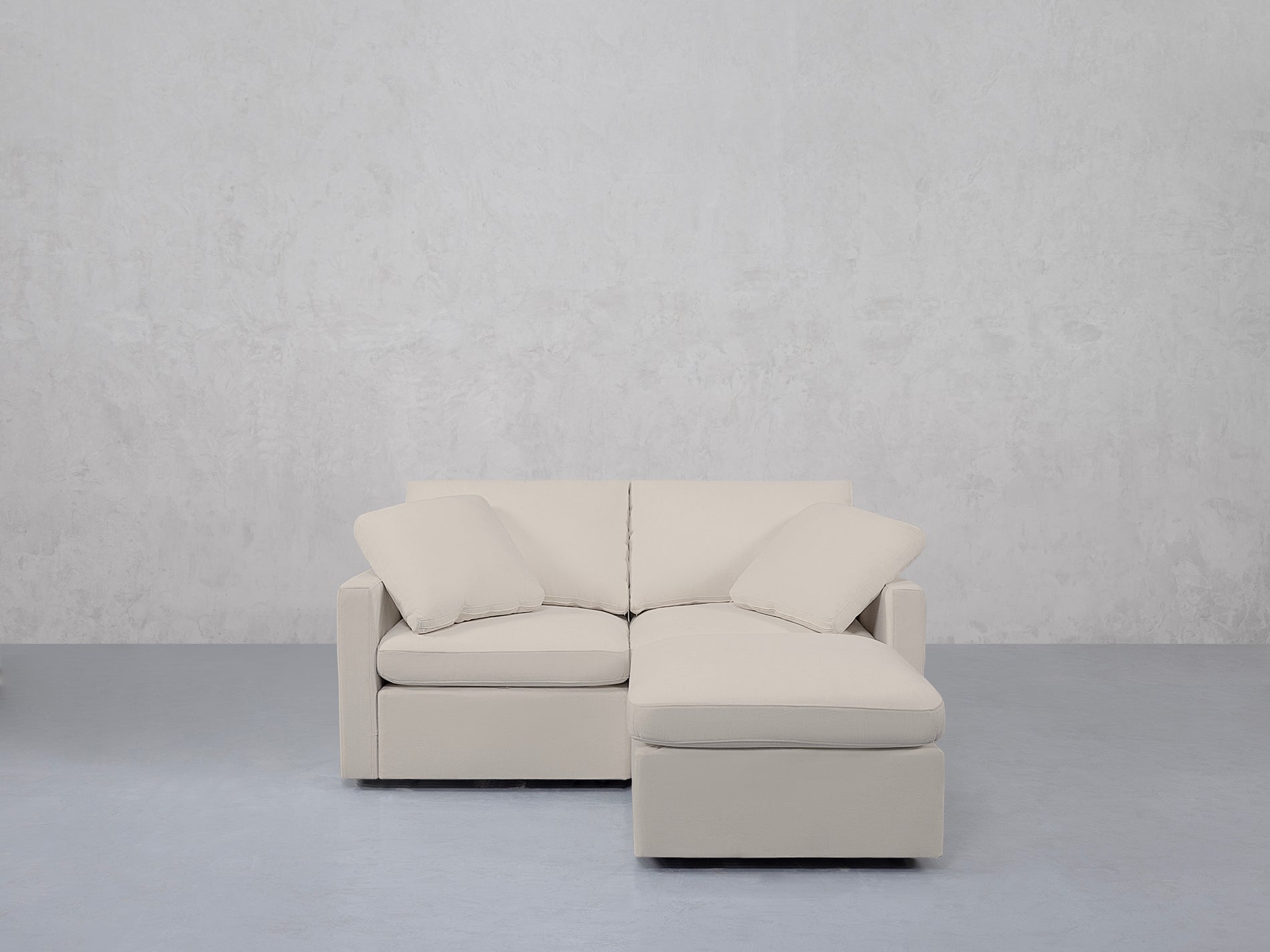 3-Seat Modular Chaise Sectional (Thin Arms)