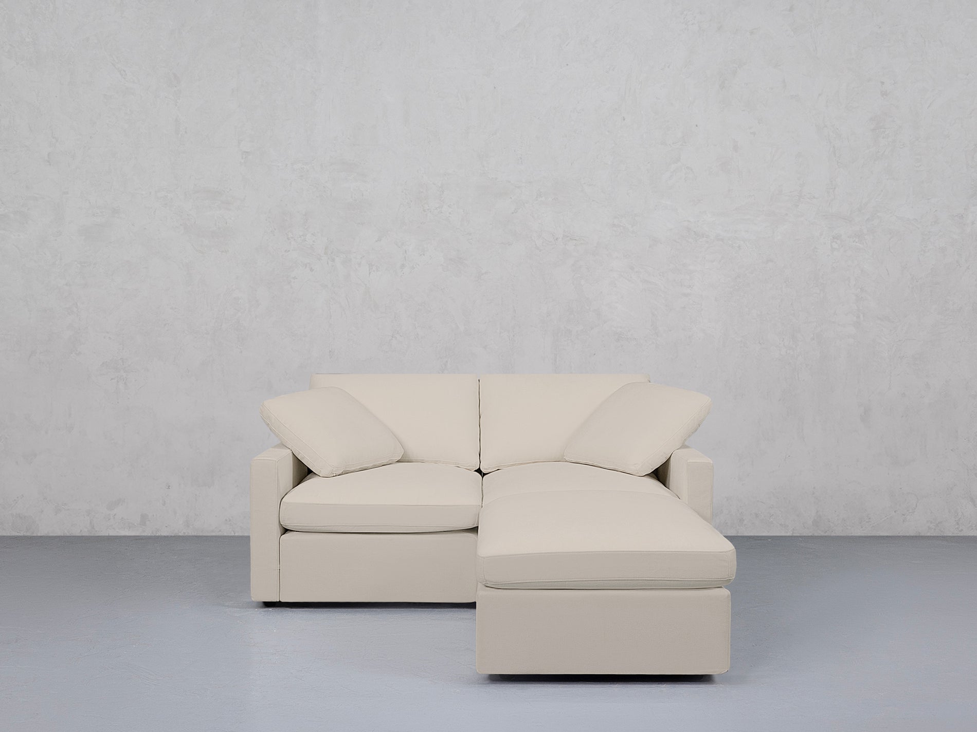 3-Seat Modular Chaise Sectional (Thin Arms)