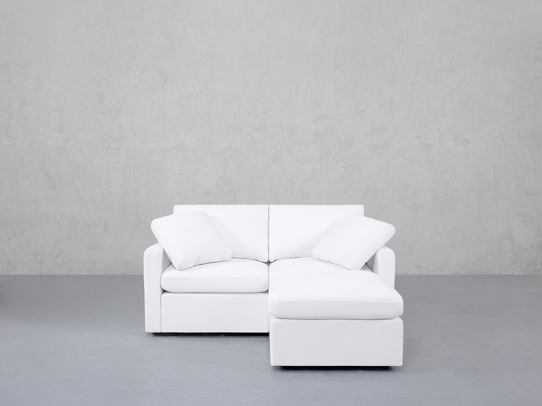 3-Seat Modular Chaise Sectional (Thin Arms)