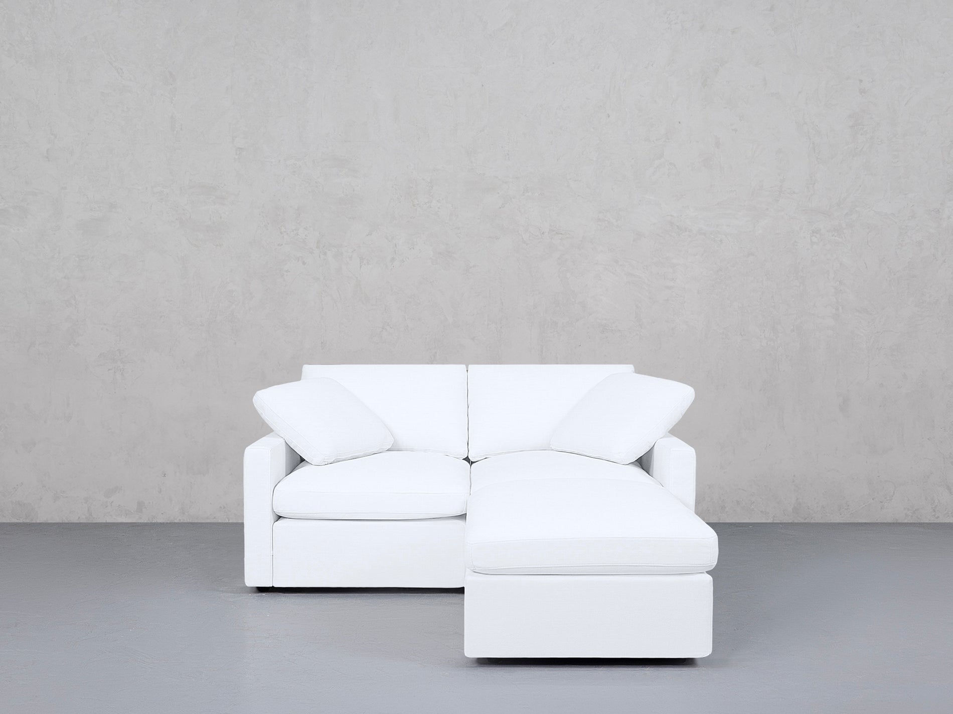 3-Seat Modular Chaise Sectional (Thin Arms)