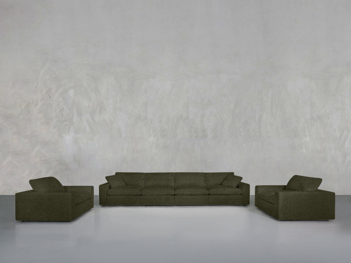 4-1-1 Sofa & Armchair Set - 7th Avenue