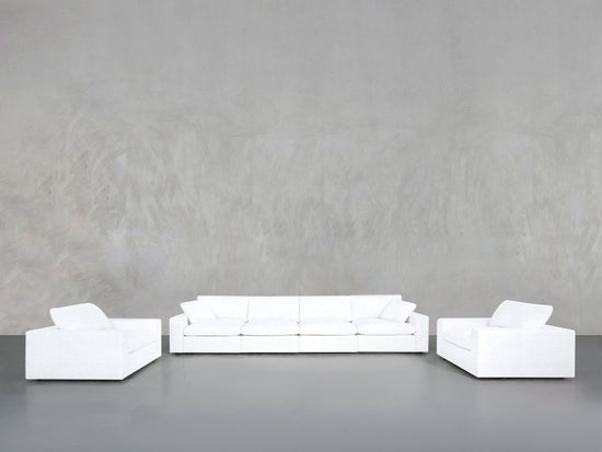 4 - 1 - 1 Sofa & Armchair Set - 7th Avenue