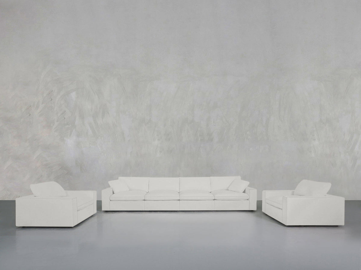4 - 1 - 1 Sofa & Armchair Set - 7th Avenue