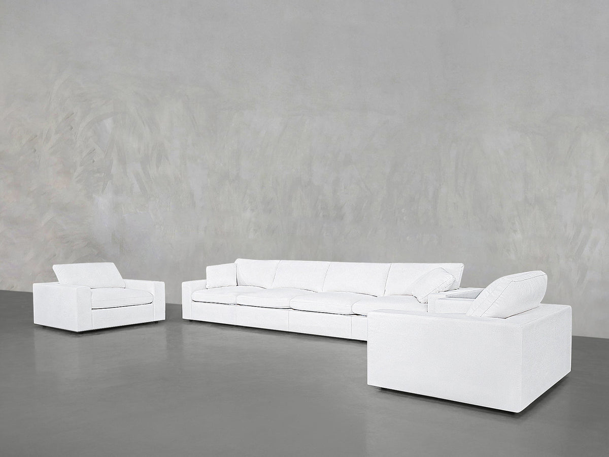 4 - 1 - 1 Sofa & Armchair Set - 7th Avenue