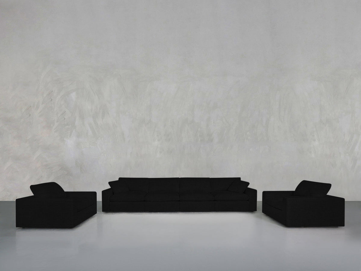 4 - 1 - 1 Sofa & Armchair Set - 7th Avenue
