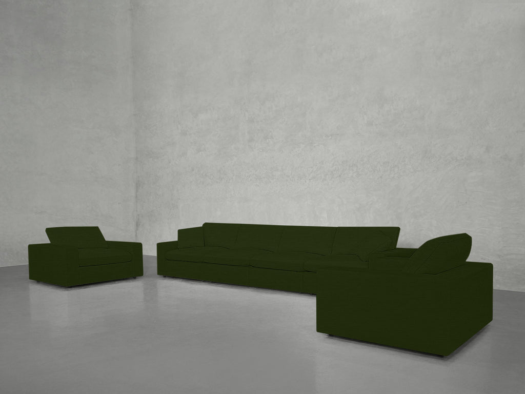 4-1-1 Sofa & Armchair Set - 7th Avenue