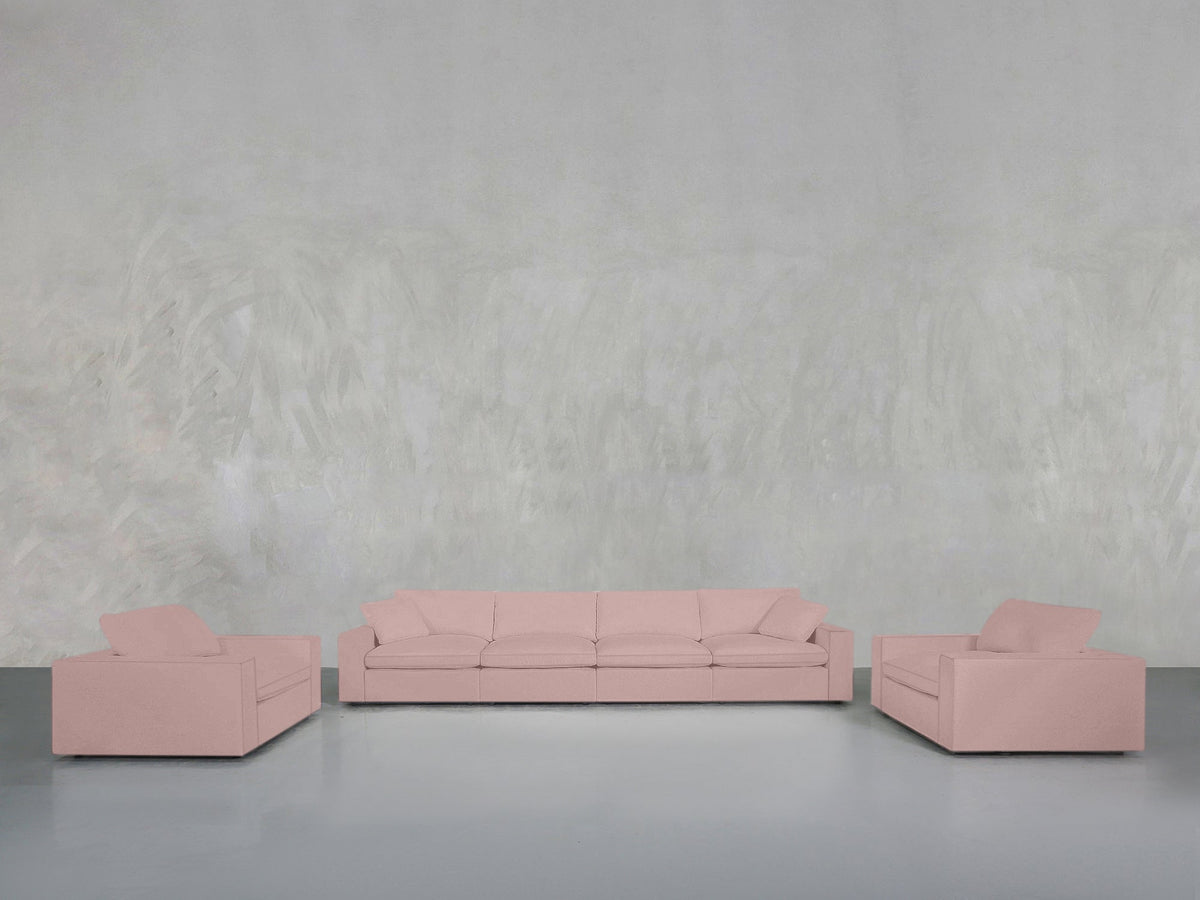 4 - 1 - 1 Sofa & Armchair Set - 7th Avenue