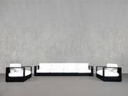 4 - 1 - 1 Sofa & Armchair Set Aluminum Outdoor - 7th Avenue