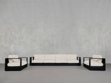 4 - 1 - 1 Sofa & Armchair Set Aluminum Outdoor - 7th Avenue