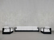 4 - 1 - 1 Sofa & Armchair Set Aluminum Outdoor - 7th Avenue