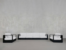 4 - 1 - 1 Sofa & Armchair Set Aluminum Outdoor - 7th Avenue