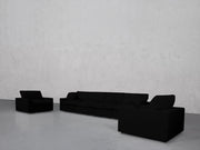 4-1-1 Sofa & Armchair Set (Thin Arms) - 7th Avenue