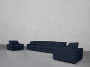 4-1-1 Sofa & Armchair Set (Thin Arms) - 7th Avenue