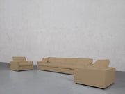 4-1-1 Sofa & Armchair Set (Thin Arms) - 7th Avenue