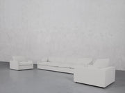 4-1-1 Sofa & Armchair Set (Thin Arms) - 7th Avenue