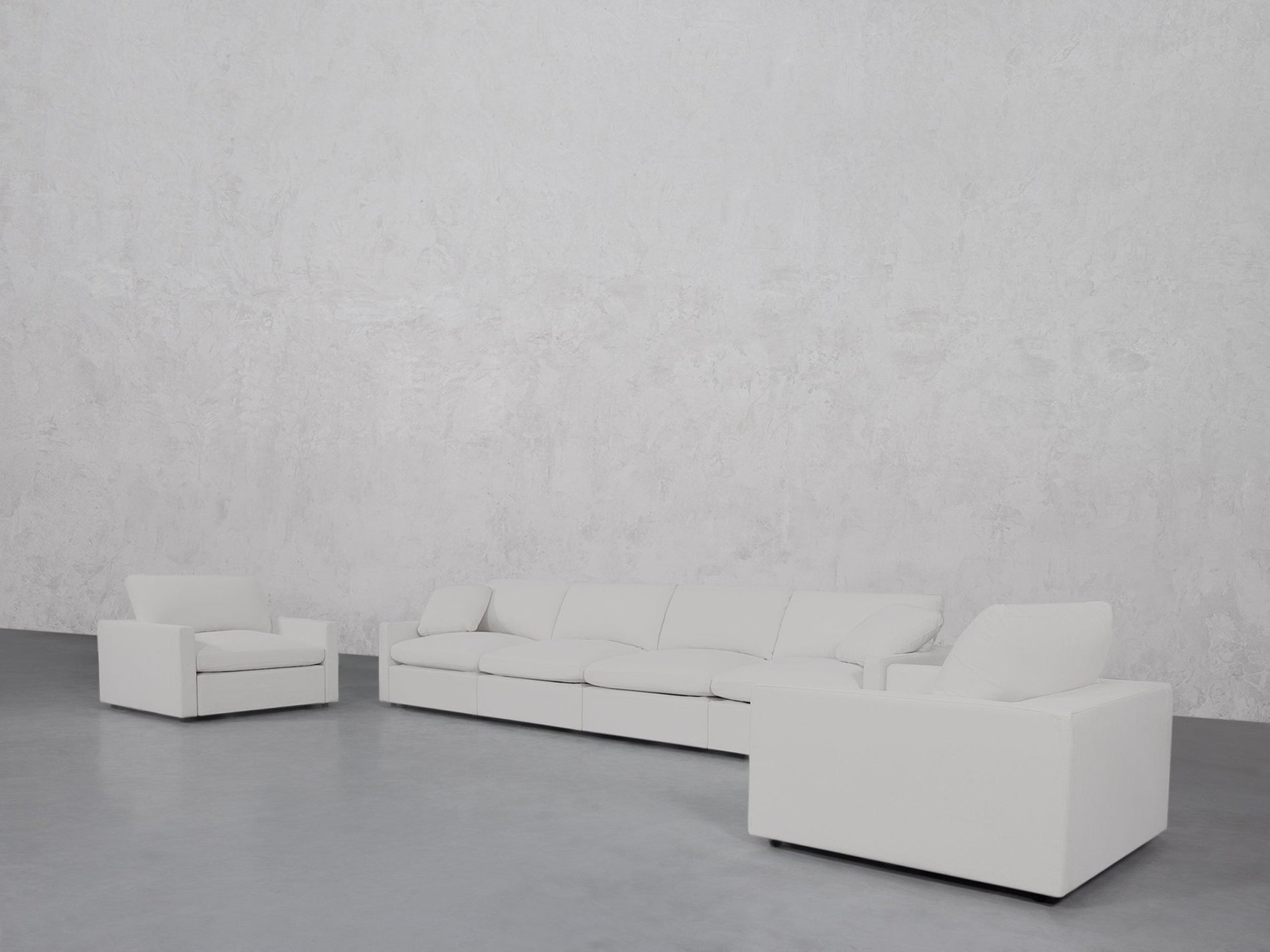 4-1-1 Sofa & Armchair Set (Thin Arms) - 7th Avenue