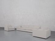 4-1-1 Sofa & Armchair Set (Thin Arms) - 7th Avenue