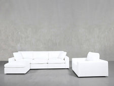 4 - 1 Sectional & Armchair Set - 7th Avenue