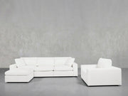 4 - 1 Sectional & Armchair Set - 7th Avenue