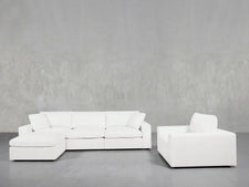 4 - 1 Sectional & Armchair Set - 7th Avenue