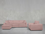 4 - 1 Sectional & Armchair Set - 7th Avenue