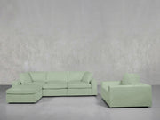 4-1 Sectional & Armchair Set