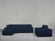 4-1 Sectional & Armchair Set - 7th Avenue